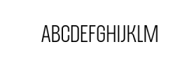 Alterhard-Light.otf Font UPPERCASE