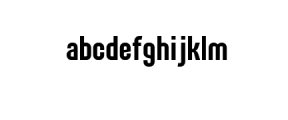 Alterhard-Semibold.otf Font LOWERCASE