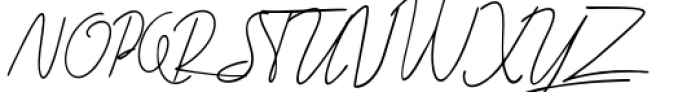 Alabama Signature Font UPPERCASE