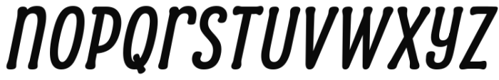 Alasassy Bold Italic Font LOWERCASE