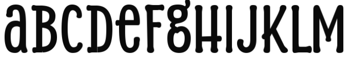 Alasassy Bold Font LOWERCASE