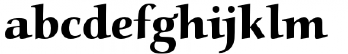 Alcuin Extra Bold Font LOWERCASE