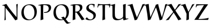 Alcuin Regular Font UPPERCASE