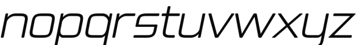 Alfaqix Algorithm Light Italic Font LOWERCASE