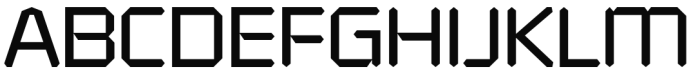 Alfaqix Diode Regular Font UPPERCASE