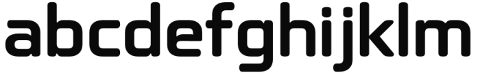 Alfaqix Ellipsoid SemiBold Font LOWERCASE