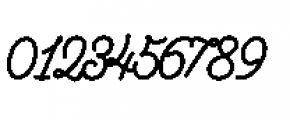 Alfons Script Black Font OTHER CHARS