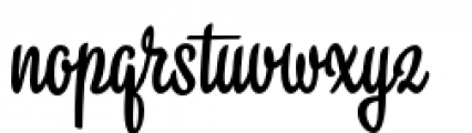 Alina Regular Font LOWERCASE