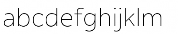 Alleyn Light Font LOWERCASE