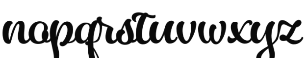 Almost Lover Font LOWERCASE