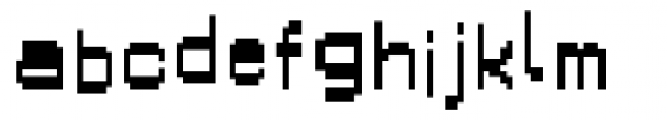 Alpha Fox Bumpy Font LOWERCASE