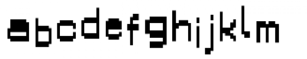 Alpha Fox Very Bumpy Font LOWERCASE
