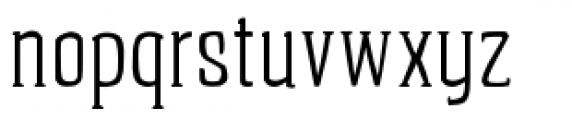 Altus Serif Font LOWERCASE