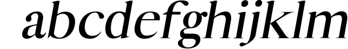 ALISTAIR FONT, A modern Serif 2 Font LOWERCASE