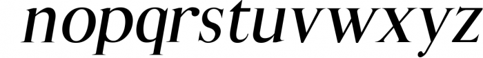 ALISTAIR FONT, A modern Serif 2 Font LOWERCASE