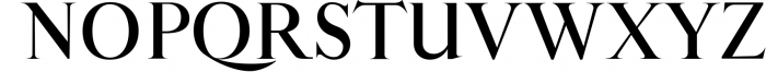 ALISTAIR FONT, A modern Serif 3 Font UPPERCASE