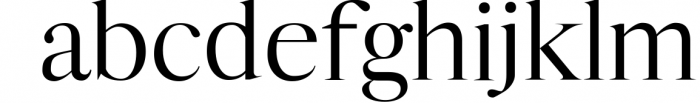 ALISTAIR FONT, A modern Serif Font LOWERCASE