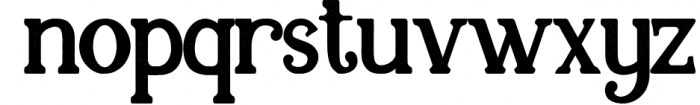 ALITIDE Typeface Font LOWERCASE