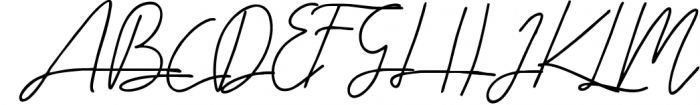 Alabama - Signature Font Font UPPERCASE