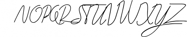 Alabama - Signature Font Font UPPERCASE