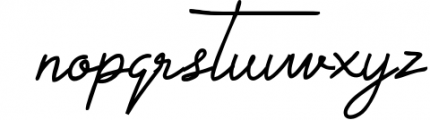 Alabama - Signature Font Font LOWERCASE