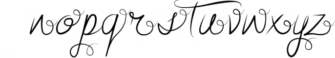 Alamanda Calligraphy Font - wedding font Font LOWERCASE