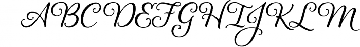 Alana Family 1 Font UPPERCASE