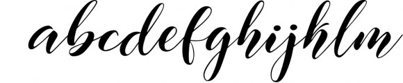 Albertyna Script 2 Font LOWERCASE