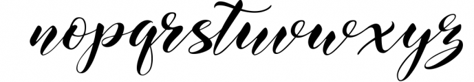 Albertyna Script Font LOWERCASE