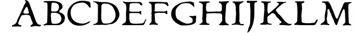 Alchemion Display Serif Font Font UPPERCASE