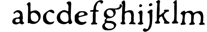 Alchemion Display Serif Font Font LOWERCASE