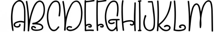 Aleecia | Decorative Font Font UPPERCASE
