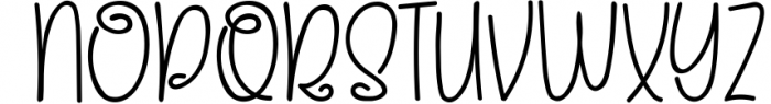 Aleecia | Decorative Font Font UPPERCASE