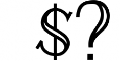 Aleman serif font 2 Font OTHER CHARS