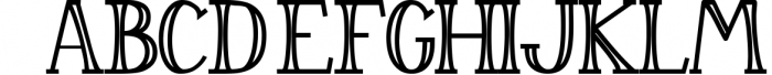 Aleman serif font 2 Font UPPERCASE