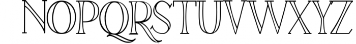 Aleman serif font 3 Font UPPERCASE