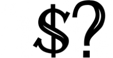 Aleman serif font Font OTHER CHARS