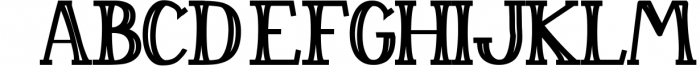 Aleman serif font Font UPPERCASE