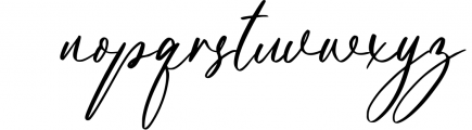 Alexanna Script Font LOWERCASE