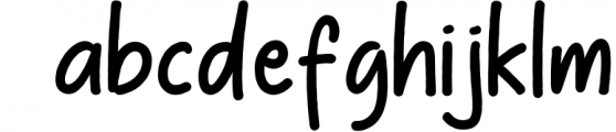 Alfonte | Clip Art & Handwritten Font Font LOWERCASE