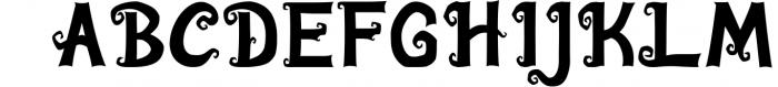 Algae Fonts - Fantasy Font UPPERCASE