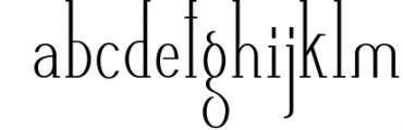 AlisaSerif Typeface Font LOWERCASE