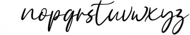 Aliya Ramsey - Handwritten Font Font LOWERCASE