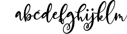 Allegory - a fun and curly script font! Font LOWERCASE