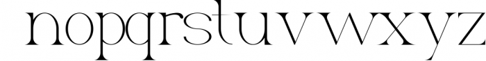 Allegrand Font LOWERCASE