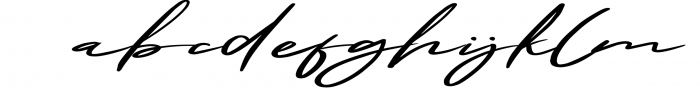 Allexis Signature Script 1 Font LOWERCASE