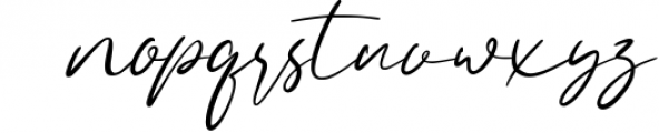 Allezia Sttacy - Handwritten Font Font LOWERCASE