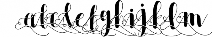 Allia Typeface 2 Font LOWERCASE