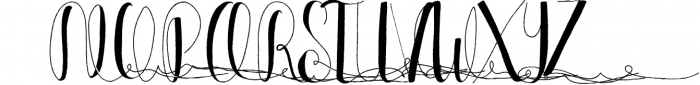 Allia Typeface 4 Font UPPERCASE