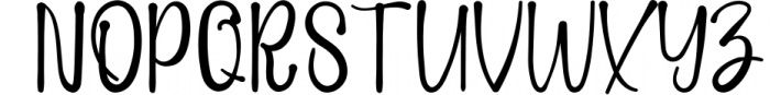 Alliamartha - New Handwritten Font Font UPPERCASE